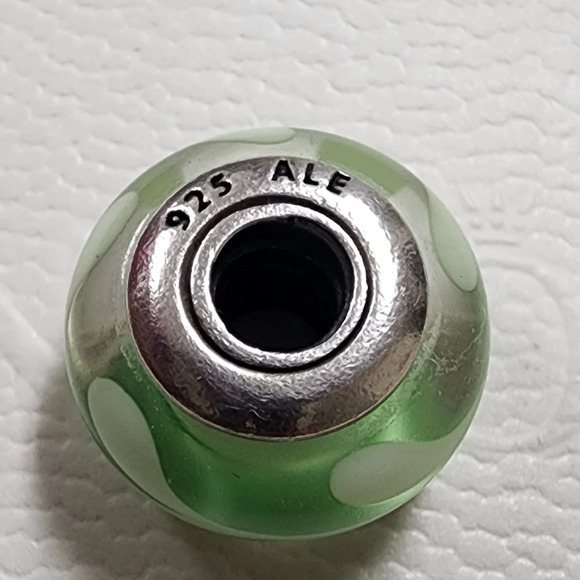 Pandora Green Swirl Charm - Picture 6 of 7